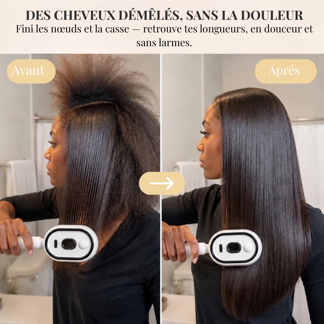 Doucina – La brosse spray qui transforme le démêlage en moment de douceur 🎀